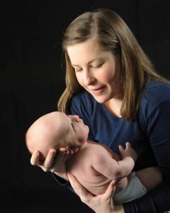 Mormon Baby and Mother