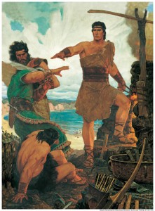 Nephi and his brothers
