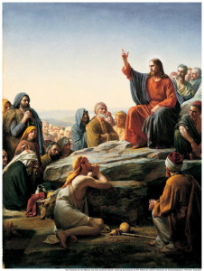 Jesus Christ Teaches Beatitudes Mormon